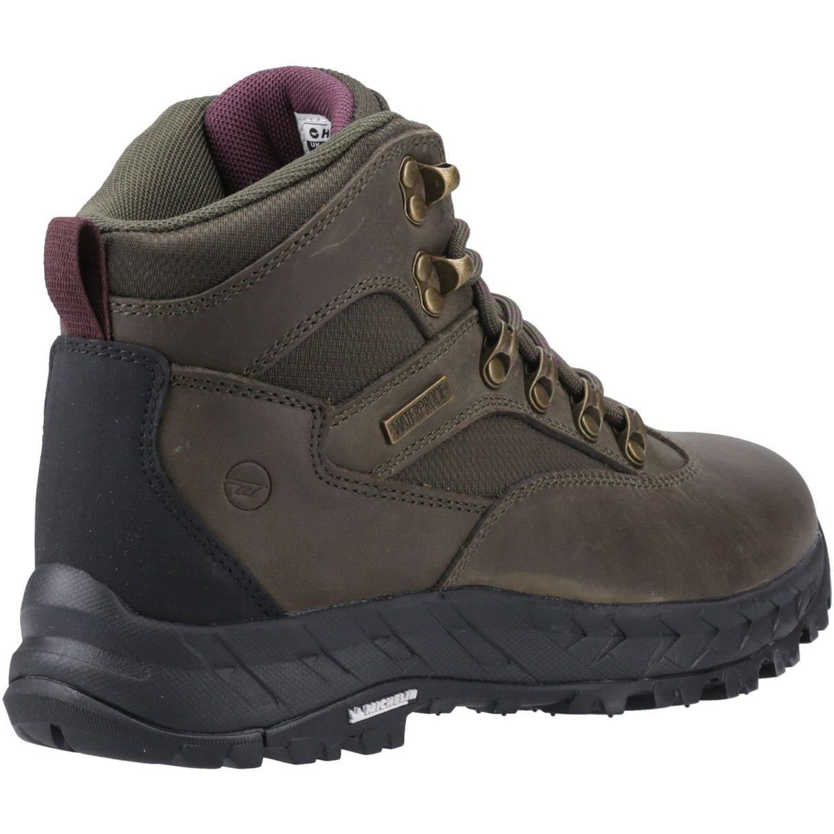 Hi-Tec Womens Euro Trail Boots Khaki