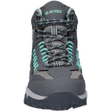 Hi-Tec Womens Jaguar Mid Boots Charcoal/Graphite/Cool Grey