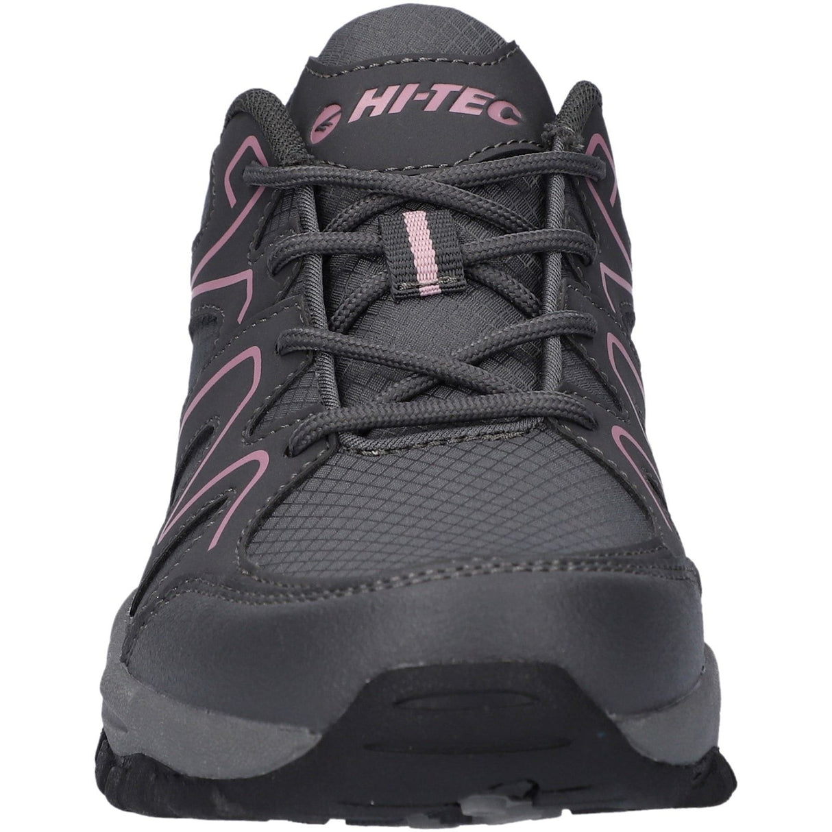 Hi-Tec Womens Maine Shoes Steel Grey Charcoal