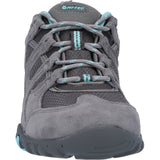 Hi-Tec Womens Quadra II Shoes Grey/Mint