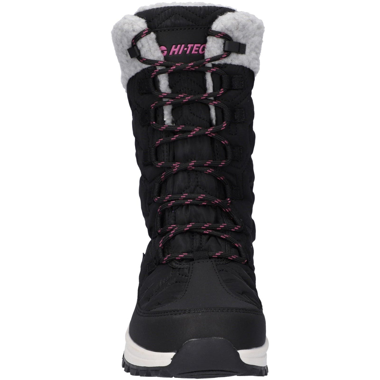 Hi-Tec Womens Sophia Boot Jet Black/Festival Fuchsia