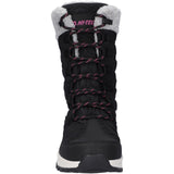 Hi-Tec Womens Sophia Boot Jet Black/Festival Fuchsia