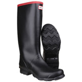 Hunter Unisex Argyll Full Knee Wellington Black