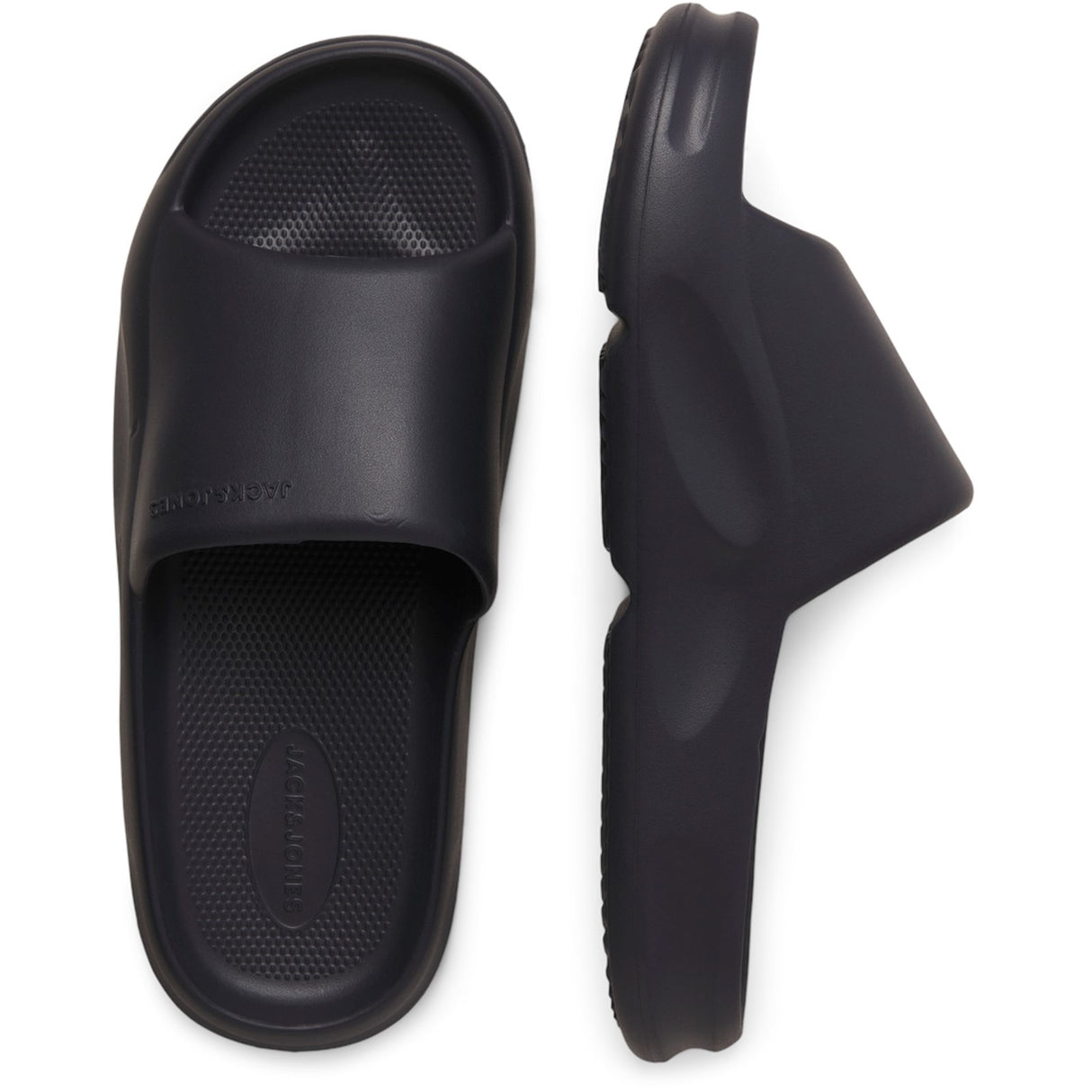 Jack & Jones Mens Status Slider Anthracite