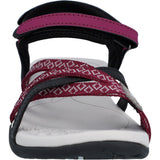 Hi-Tec Womens Savanna II Sandal Cherry Lacquer/Black