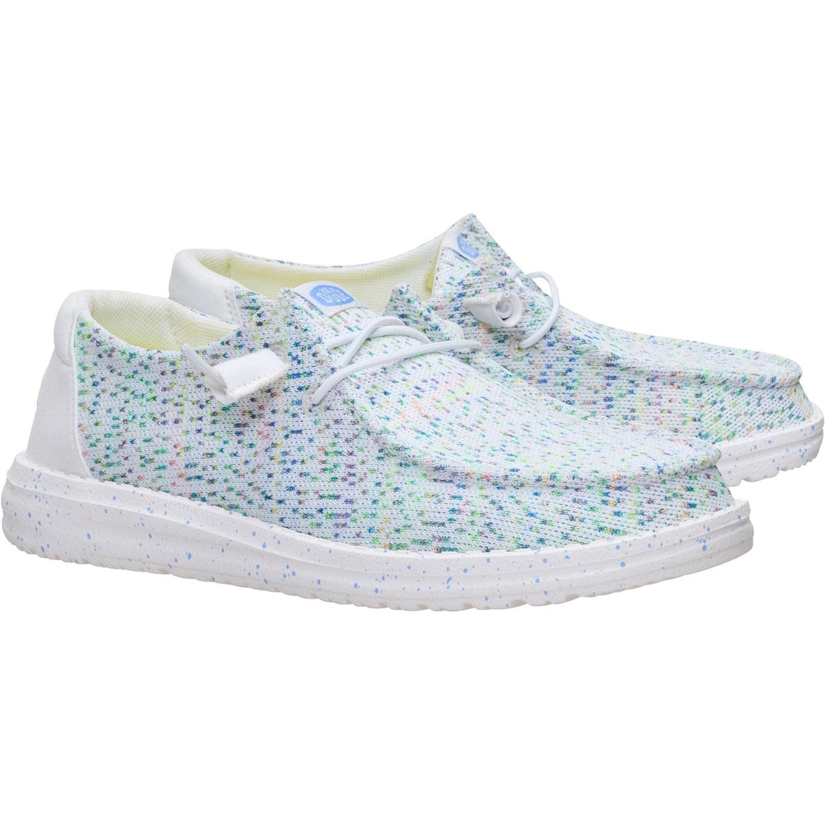 HEYDUDE Womens Wendy Stretch Speckle White/Multi