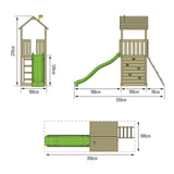 TP Toys Skywood Playtower with Ripple Slide