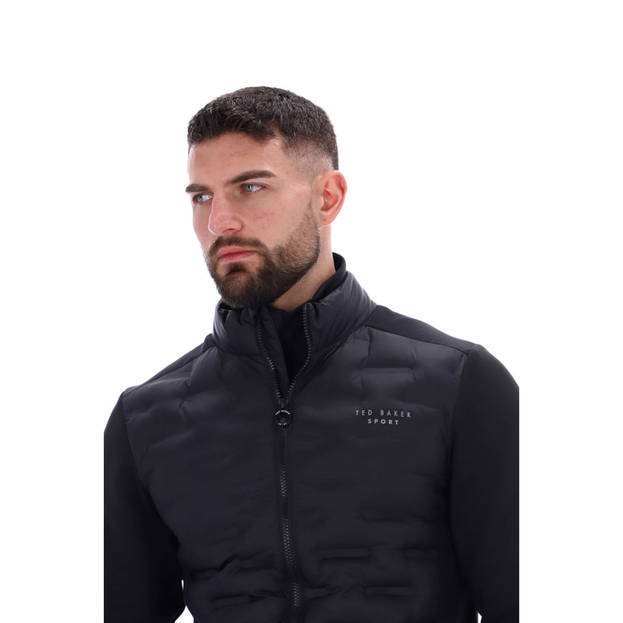 Ted Baker Sport Mens CONNOR Training Quilted Insulated Jacket Black