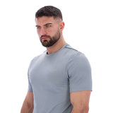 Ted Baker Sport Mens SAM Aeroflow Running T-Shirt Grey