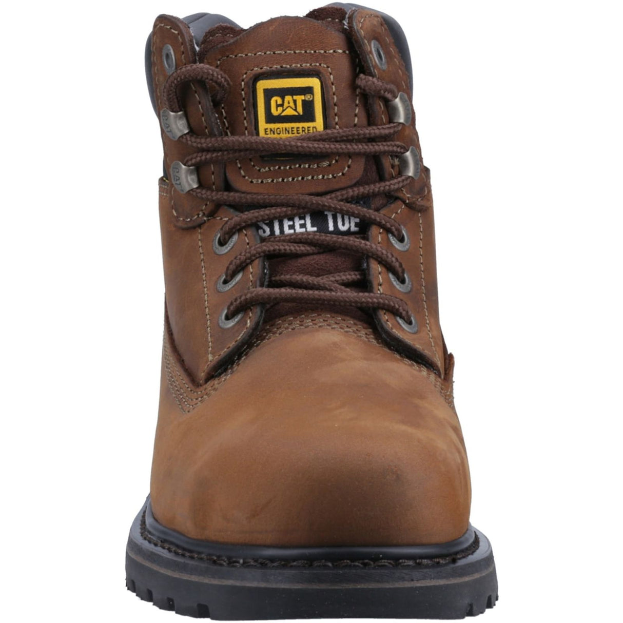 Caterpillar Mens Holton Safety Boot Brown