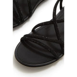 Fitflop Womens Gracie Crystal Sandals All Black