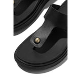 Fitflop Womens Gen-FF Toe-Post Sandals Black