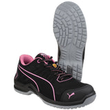 Puma Safety Womens Fuse Tech Lightweight Ladies Safety Trainer Black