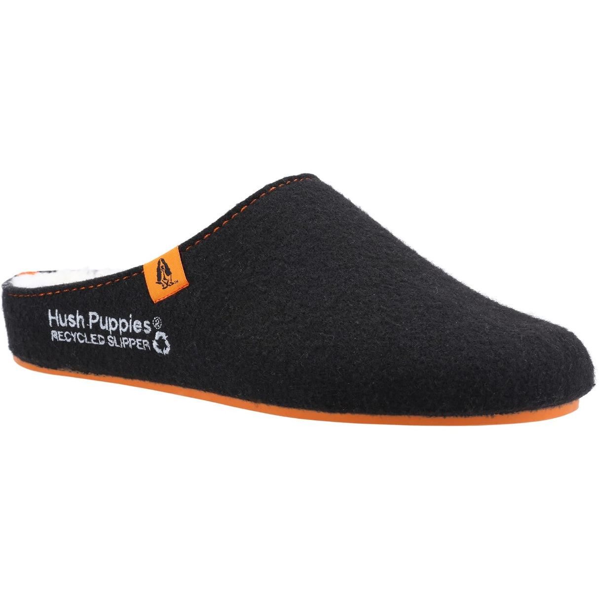 Hush Puppies Mens The Good Slipper Black