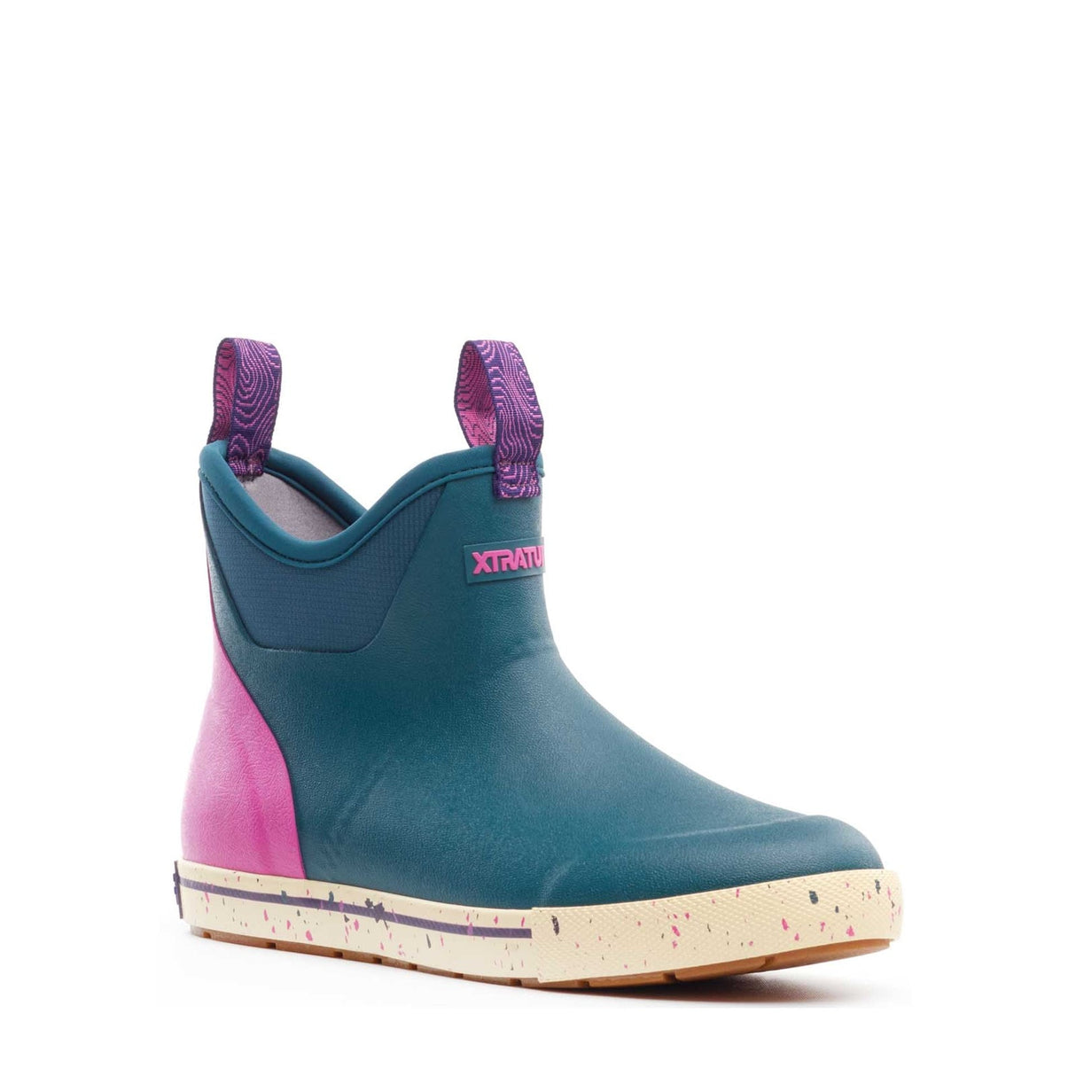 Xtratuf Womens Ankle Deck Camp Boot Teal