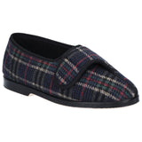 GBS Mens Bill Touch Fastening Slipper Check