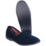 GBS Womens Audrey Ladies Slipper Navy