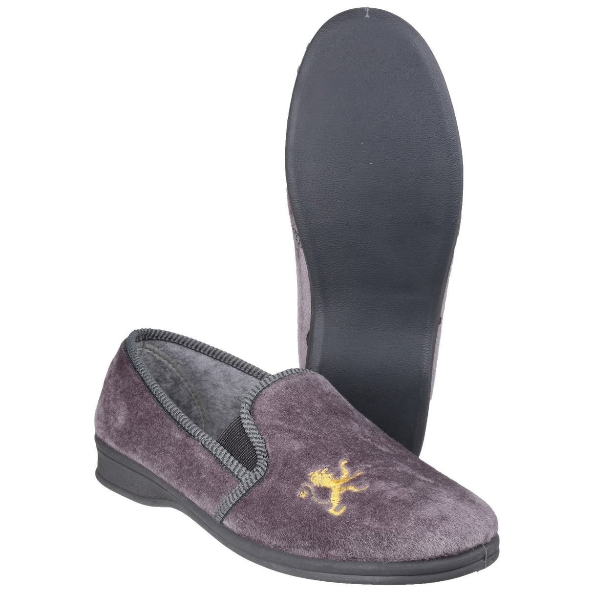 Mirak Mens Warminster Slipper Grey