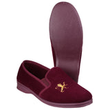 Mirak Mens Warminster Slipper Wine