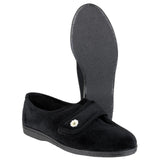 Mirak Womens Andrea Touch Fastening Slipper Black