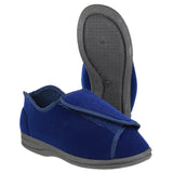 Mirak Womens Fife Touch Fastening Slipper Blue