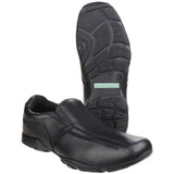 Hush Puppies Mens Bespoke Senior School Shoe Black