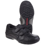 Hush Puppies Mens Jezza Senior School Shoe Black