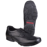 Hush Puppies Mens Vincente Senior School Shoe Black