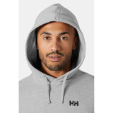 Helly Hansen Sport Mens Core Graphic Hoodie Grey Melange