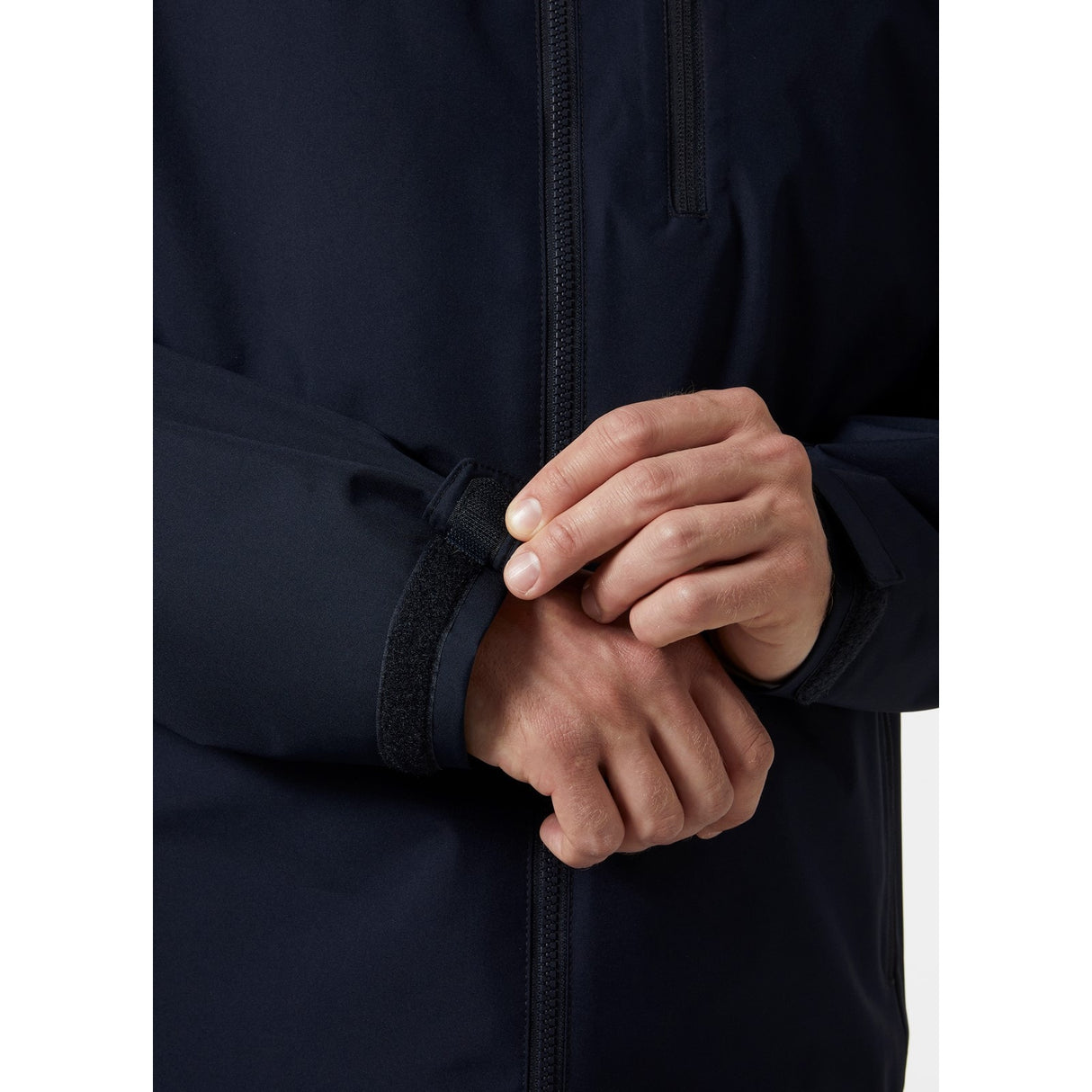 Helly Hansen Sport Mens Crew Hooded Midlayer Sailing Jacket 2.0 Navy