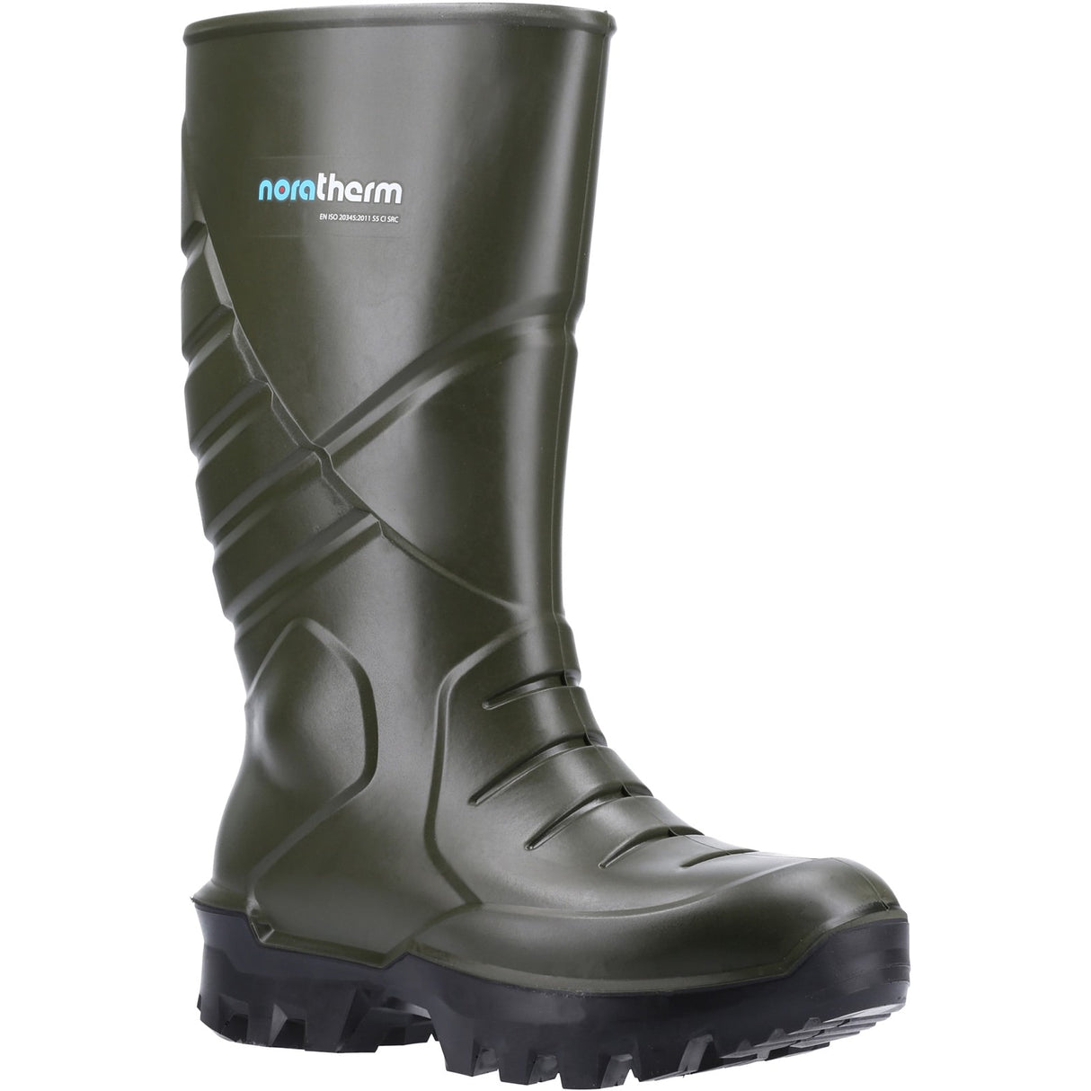Nora Unisex Noratherm S5 Full Safety Polyurethane Thermo Boot Green/Black