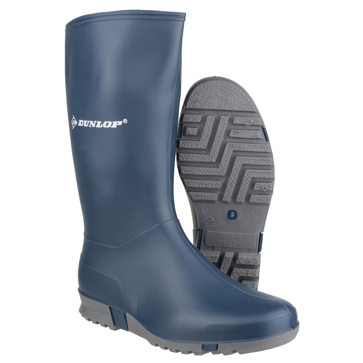 Dunlop Junior Kids Sport Wellington Blue