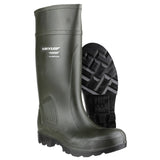 Dunlop Unisex Purofort Professional Full Safety Wellington Green
