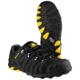 Amblers Safety Unisex FS23 Soft Shell Safety Trainer Black