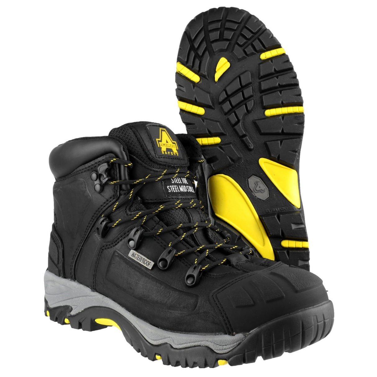 Amblers Safety Unisex FS32 Waterproof Safety Boot Black