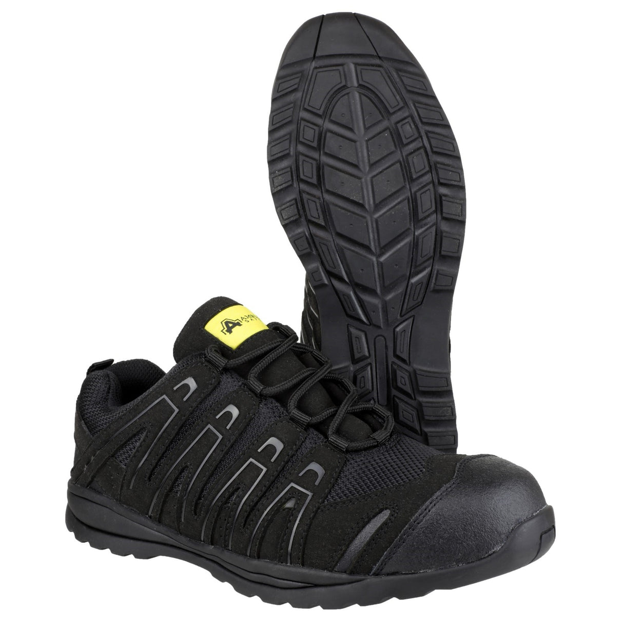 Amblers Safety Unisex FS40C Safety Trainers Black
