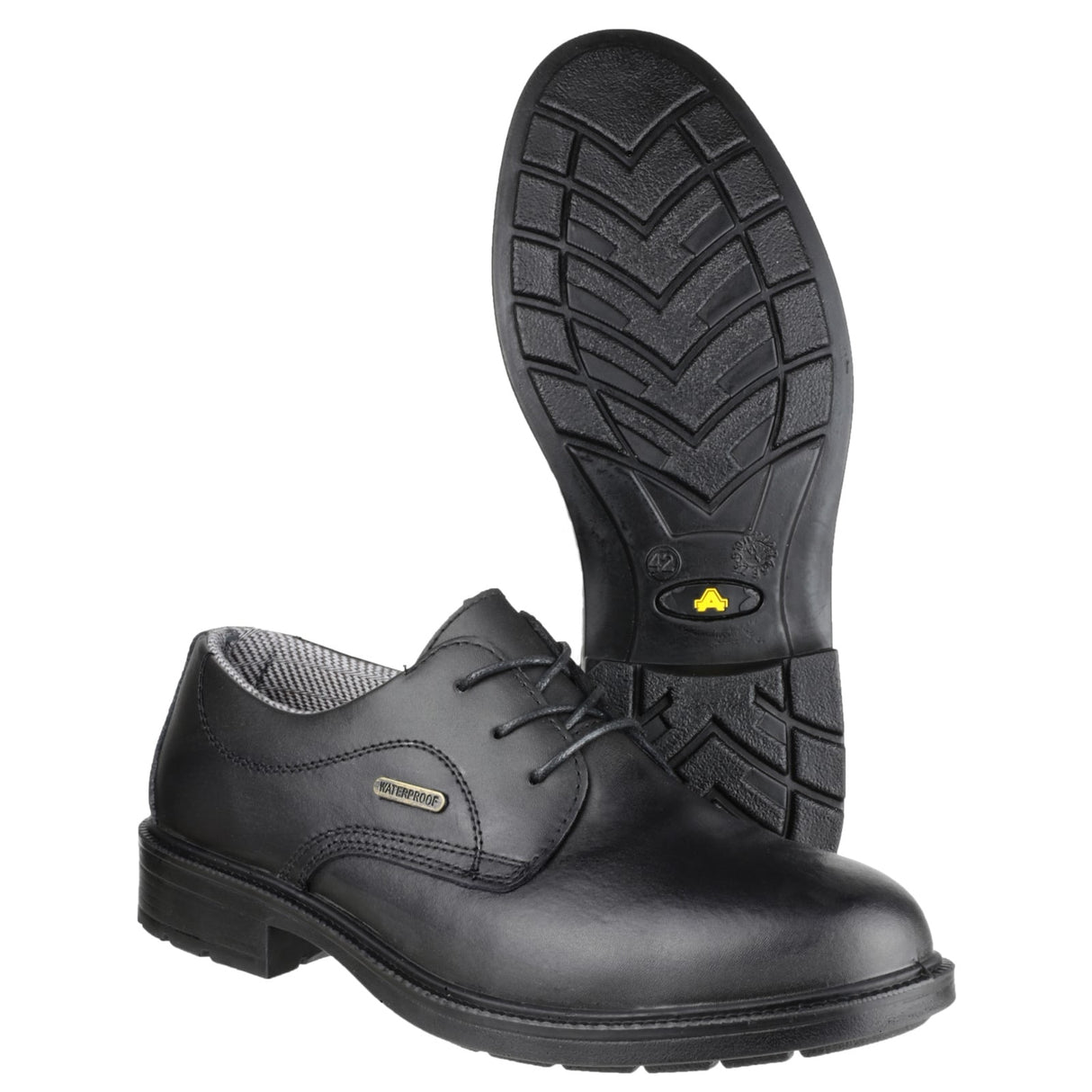Amblers Safety Mens FS62 Gibson Safety Shoe Black