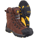 Amblers Safety Mens AS995 Pillar Hi-leg Safety Boot Brown