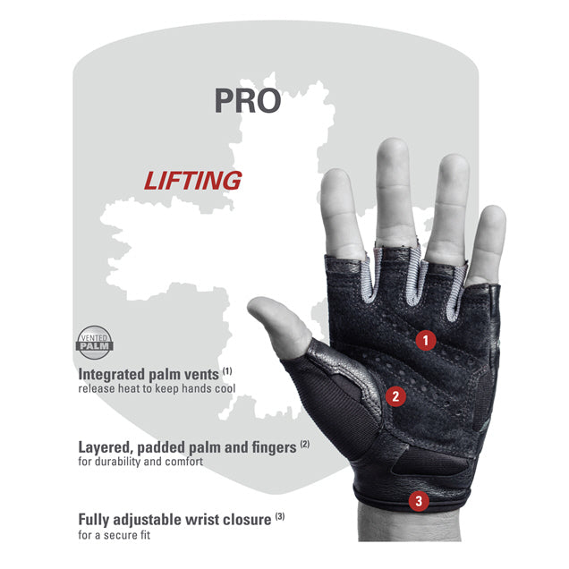 harbinger-womens-pro-glove-black