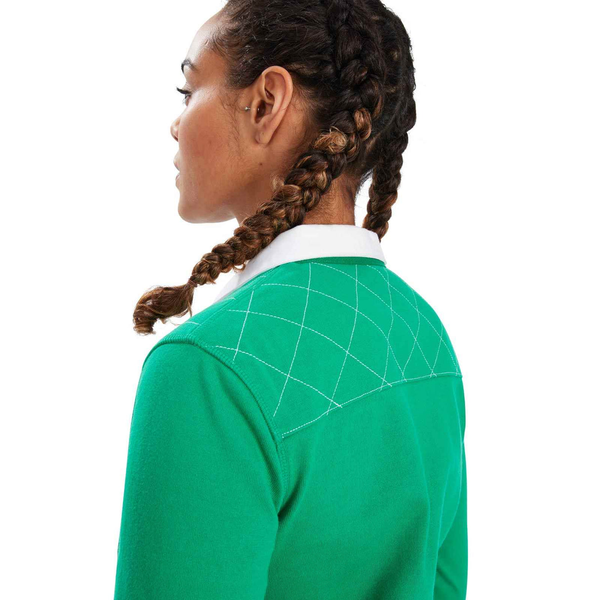Canterbury IRFU Ireland Rugby 2021 Womens Long-Sleeve Heritage Jersey