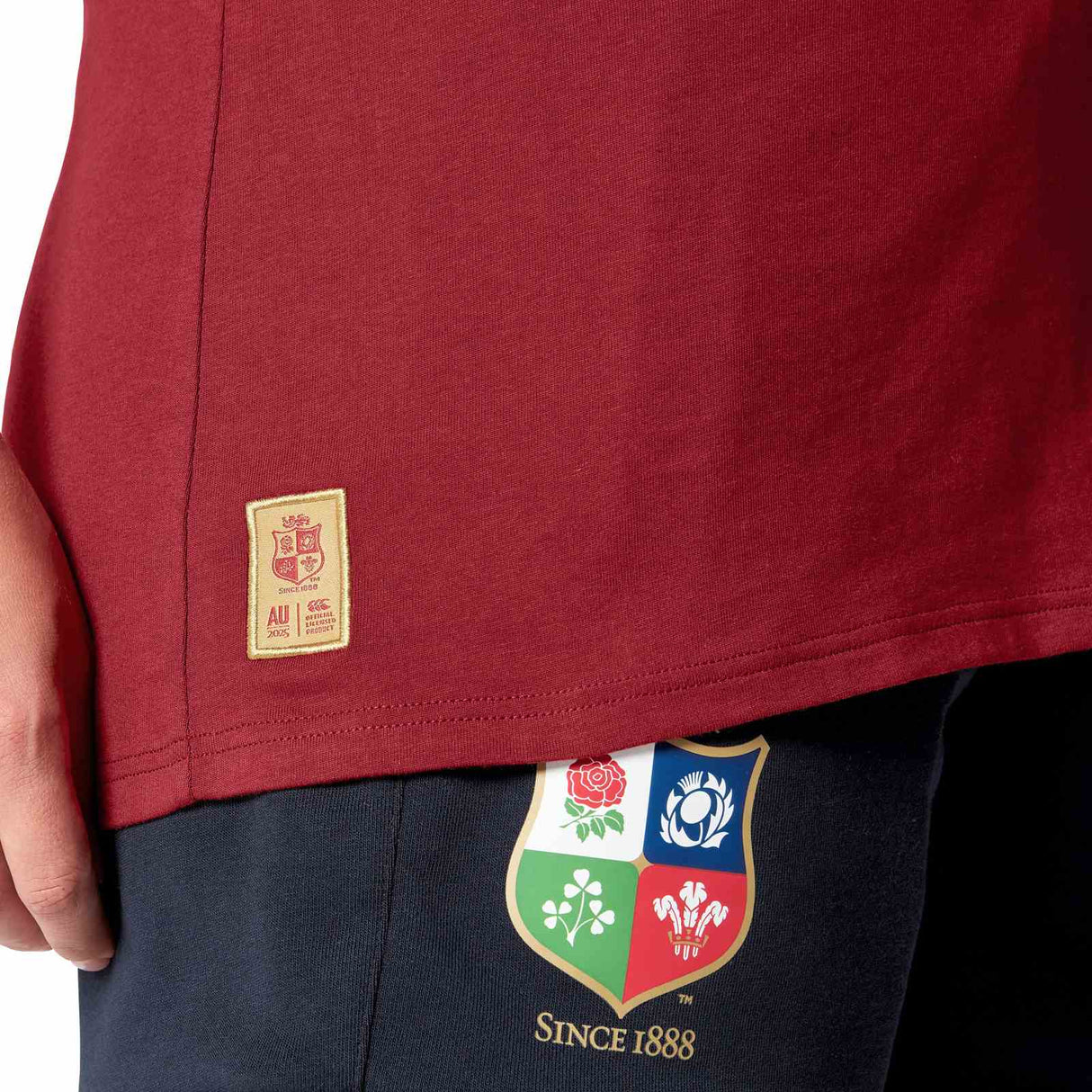 Canterbury British & Irish Lions Rugby 2024/25 Womens Cotton T-Shirt