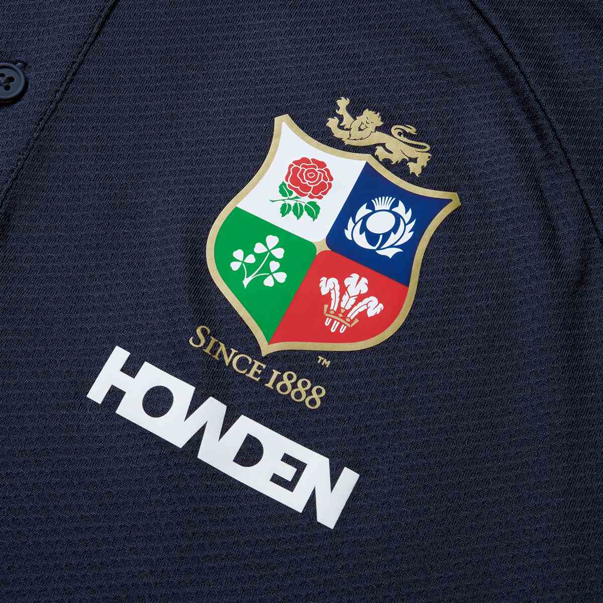 Canterbury British & Irish Lions Rugby 2024/25 Mens Short Sleeved Polo Shirt