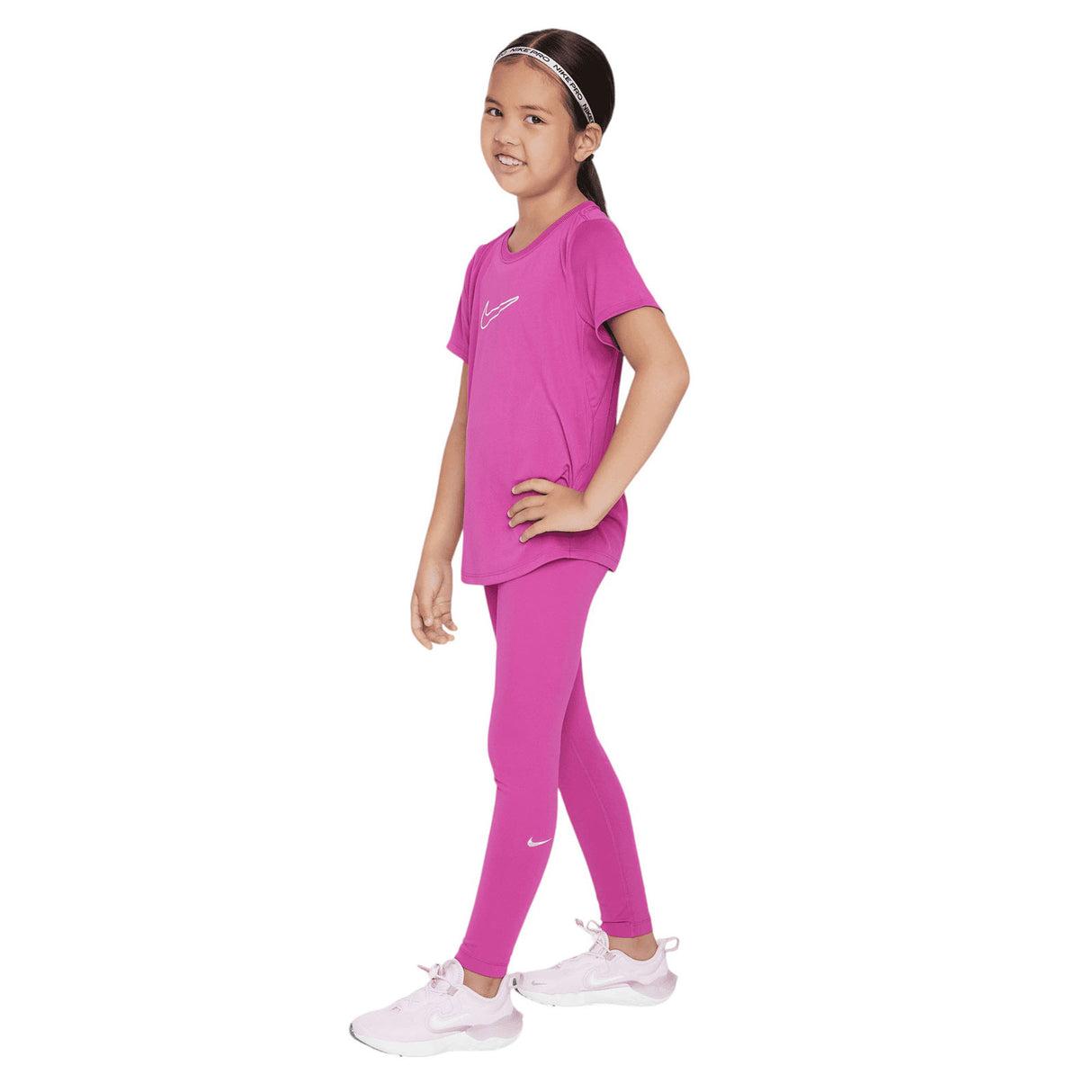Nike One Dri-FIT High-Waisted Girls Leggings