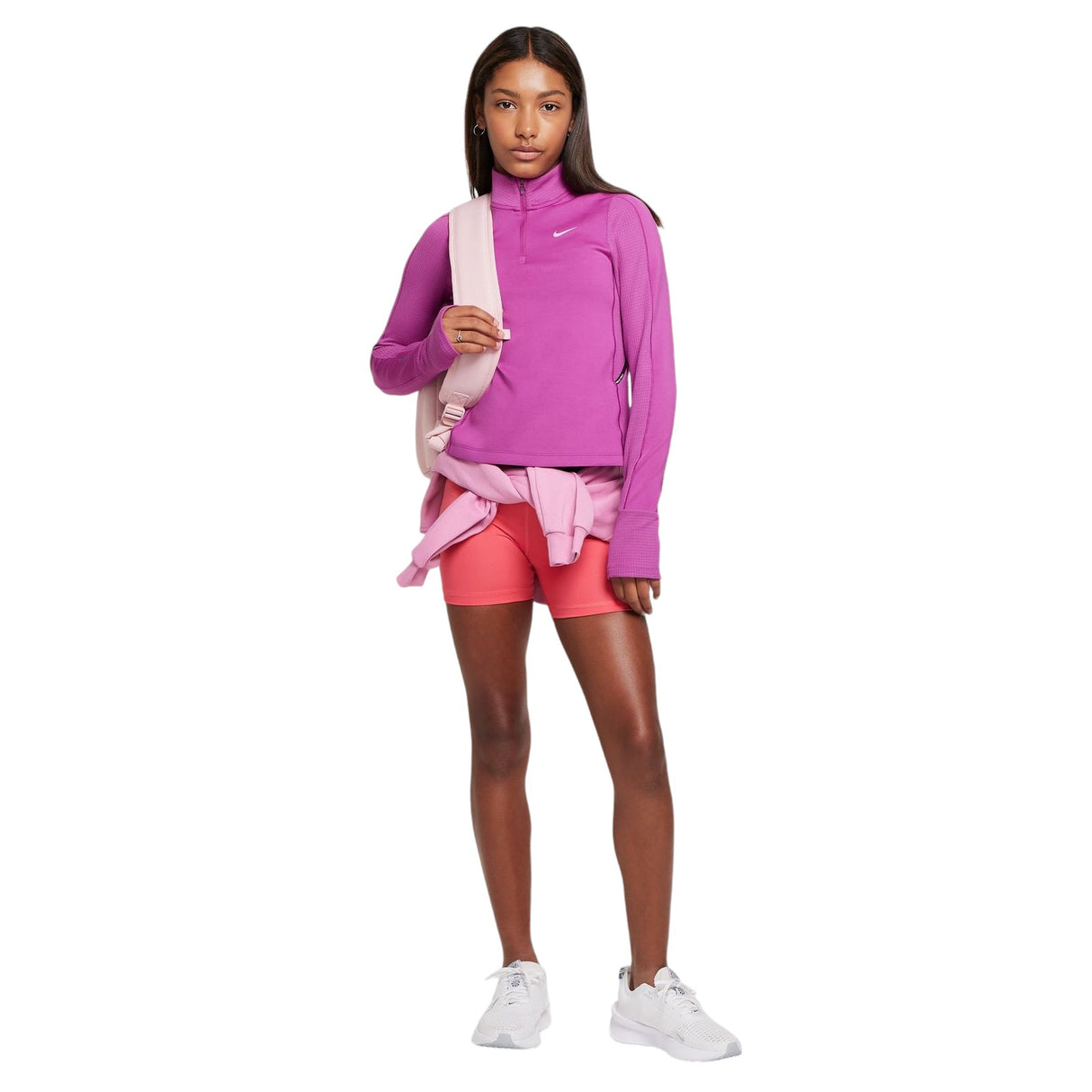 Nike Pro Girls Therma-FIT Half-Zip Top
