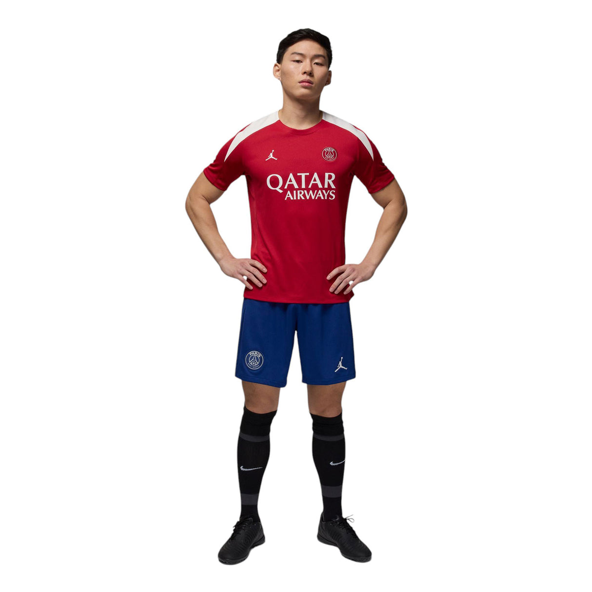 Nike Jordan Paris Saint-Germain 2024 4th Dri-FIT Soccer Knit Drill T-Shirt