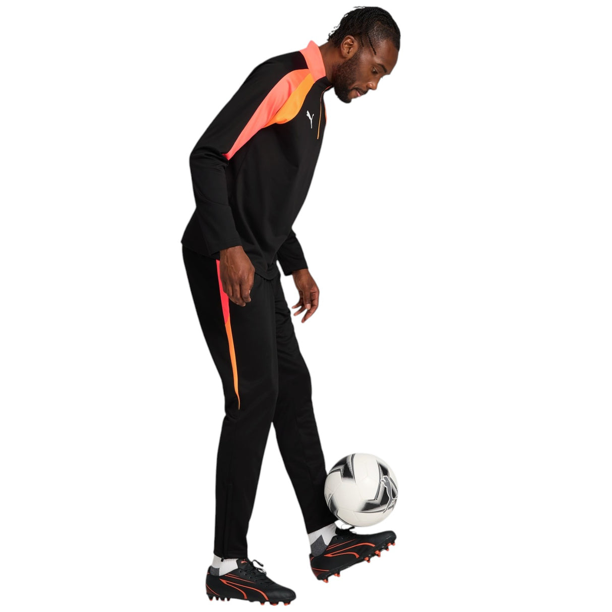 Mens Individual LIGA Mens Half-Zip Long Sleeved Training Top