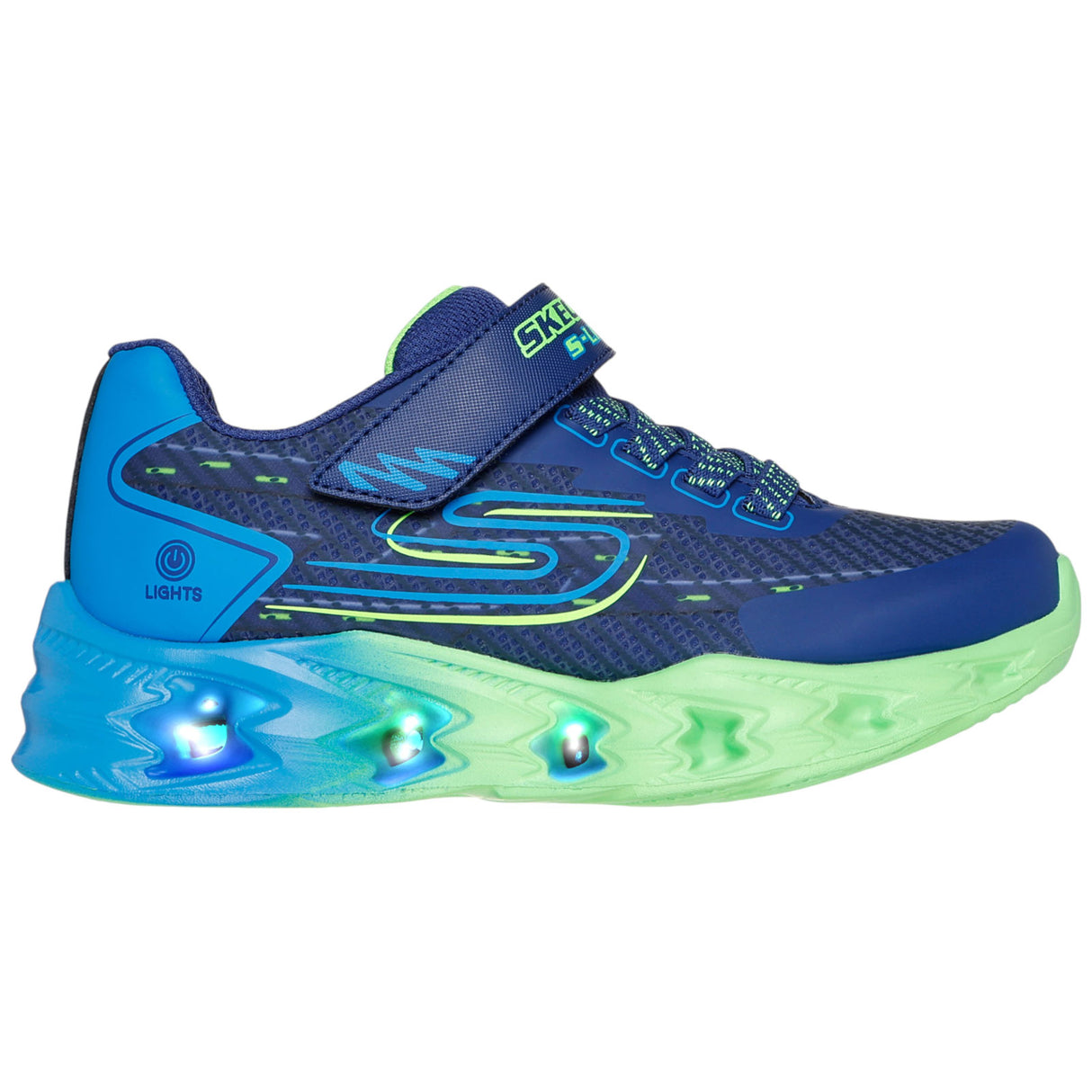 Skechers S Lights: Vortex 2.0 - Quantroid Boys Shoes