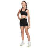 Nike Girls NP DF 3IN SHORT SPORT PCK Blk