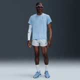 Nike Mens NK DF BREATHE MILER SS TOP Blu