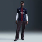 Nike Paris Saint-Germain 2025/26 Stadium Home Mens Dri-FIT Soccer Replica Jersey